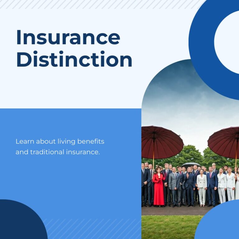 Understanding the Distinction: Living Benefits vs. Traditional Insurance